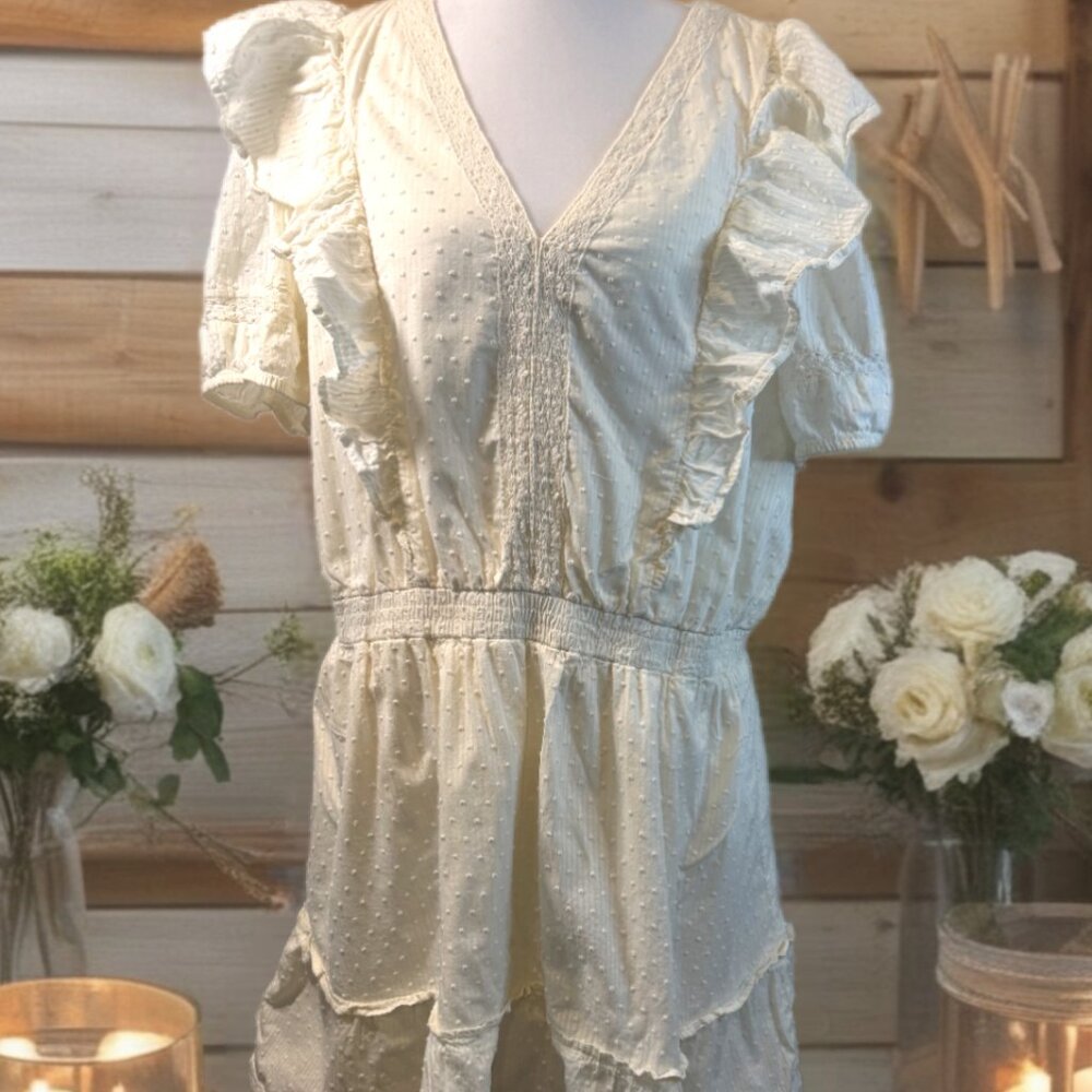 Beautiful countrycore lined lace and ruffles XXL